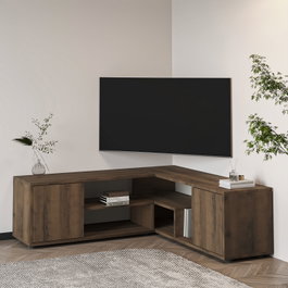 Hanah Home Soporte de TV Roble